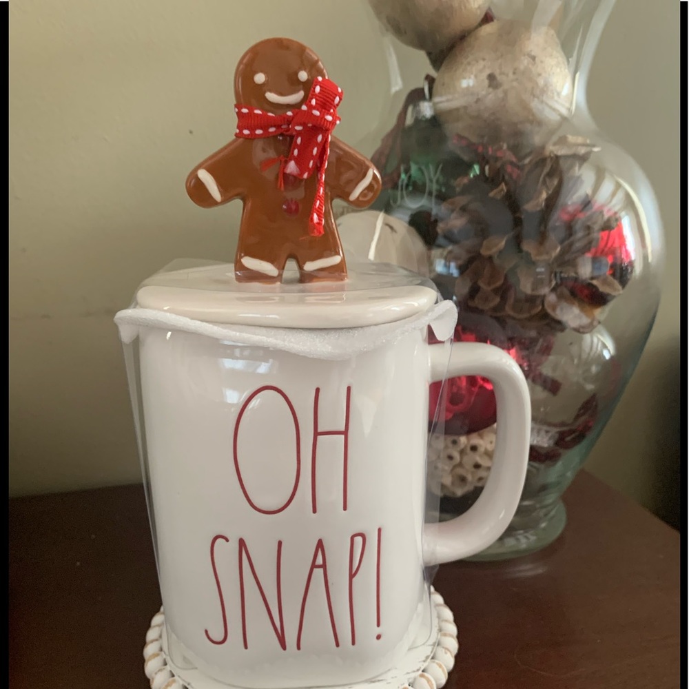 Rae Dunn OH SNAP Topper Mug